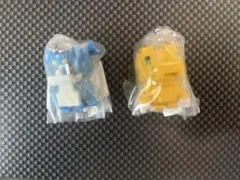 デジモン ドットフィギュアチャーム　ブイモン　アグモン