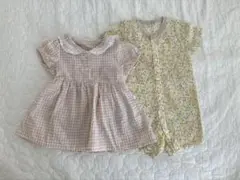 ロンパース　2点セット　70センチ