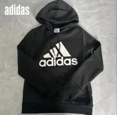 adidas アディダス パーカー ブラック Lのサムネイル