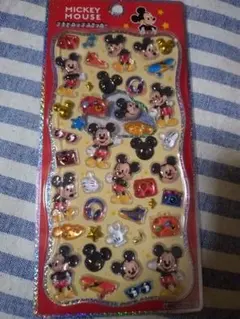 ミッキーマウス プチドロップステッカー