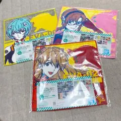 エヴァ　一番くじ　F賞タオルセット