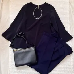 グリーンレーベルリラクシング　ブラウス　セットアップ　パンツ　38 フォーマル