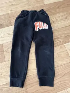 FILA 裏起毛　スウェットパンツ　ズボン　ブラック　黒