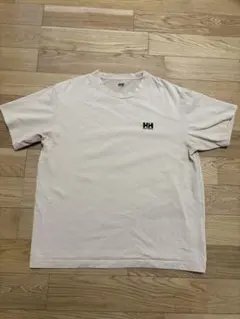 Helly Hansen HHロゴ Tシャツ Lサイズ ベージュ