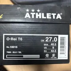 ATHLETA O-Rei T6 サッカーシューズ 27.0cm