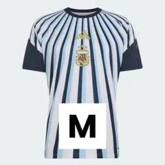  ワールドカップ　アルゼンチン代表 プレマッチシャツ　Mサイズ adidas ワールドカップ アルゼンチン代表 プレマッチシャツ 4XLサイズ