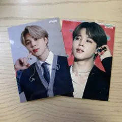 BTS jimin ブロマイド2枚　ポストカード　ジミン