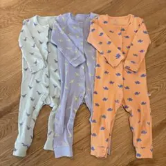 NEXT baby ロンパース パジャマ 3枚セット70 80