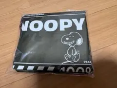 新品未開封　スヌーピー 折り畳みエコバッグ カーキ SNOOPYのサムネイル