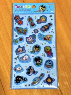 新品未使用ぷっくりボンドロたまごっち新作シール交換青　ブルーのサムネイル