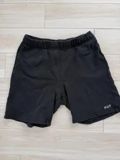 HUF ブラックショートパンツ XL