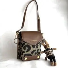 ★美品★ スマホ ショルダー 斜め掛け コンパクト バッグ ポーチ ミニ