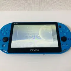 液晶美品 PS VITA 本体 PCH-2000 アクアブルー