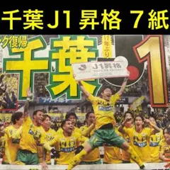 ジェフユナイテッド千葉 J1昇格 フクアリ 12/8.14スポーツ新聞7紙