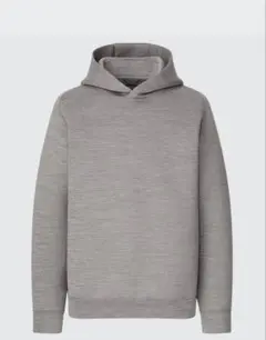 UNIQLO メンズ　ウルトラストレッチドライスウェットプルパーカ（長袖）　L