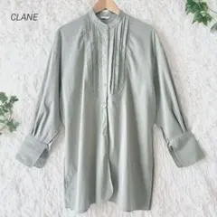 CLANE 2WAY ピンタックドレスシャツ バンドカラー 長袖 サイズ1 - メルカリ