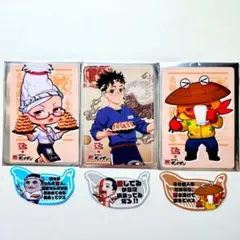 ダンダダン 肉汁餃子のダンダダン フード特典カード オカルン 星子 シャコ