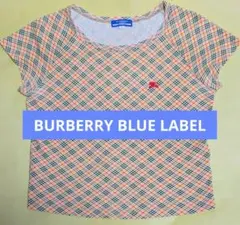 BURBERRY BLUE LABEL ノバチェック 半袖Tシャツ Mサイズ