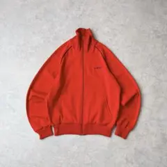 80s Adidas 西ドイツ製 トラックジャケット デサント ハイネック 赤