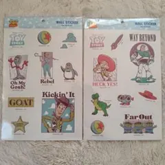 Toy Story ウォールステッカー2種セット