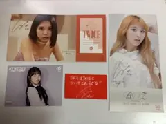 TWICE チェヨン ポストカード、トレカセット