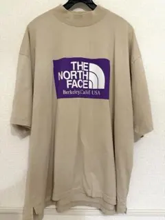 ノースフェイスパープルレーベル　モックネックTシャツ　Mのサムネイル