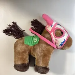 希少 ハルウララ 高知競馬 ぬいぐるみ 当時物