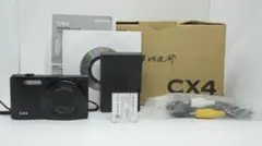 H2339】 RICOH CX4 ブラック 箱付き リコー - メルカリ