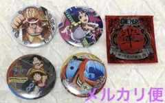 ワンピース缶バッジ　サバイバルの海　麦わらストア限定　輩缶バッジ　レア