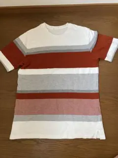 1回着用　ストライプ Tシャツ XXLサイズ