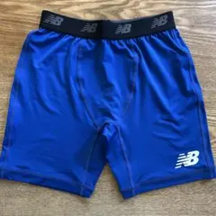 New Balance インナータイツ インナーパンツ　青 ブルー　M