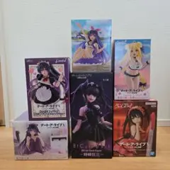 デート・ア・ライブ フィギュア 6体セット～夜刀神十香、時崎狂三、星宮六喰