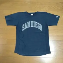 リバースウィーブ Tシャツ　SAN DIEGO　ネイビー