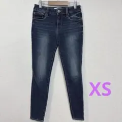 AZUL by moussy ダークブルー ジーンズ レギュラーウエスト　XS