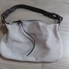 スエード ショルダーバッグ