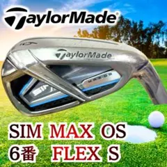 TaylorMade テーラーメイド SIM MAX OS 6番 アイアン Sのサムネイル
