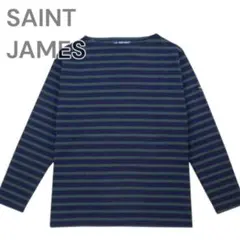 SAINT JAMES セントジェームス ウェッソン　ロンT ボーダー