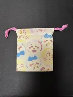 ちいかわ　もぐもぐ本舗　トレーディングちりめん風　ミニ巾着