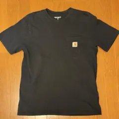 状態良Carhartt ポケットTシャツ ブラック Mのサムネイル