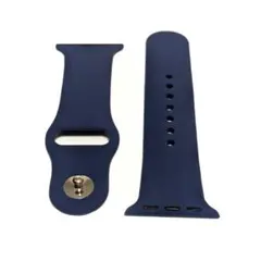 Apple Watchベーシックシリコンバンド　38/40/41mm　S/M　紺
