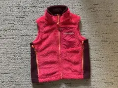 mont-bell フリースベスト ピンク系　90cm