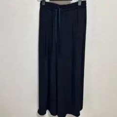 ラグナムーン ネイビー ガウチョパンツ Sサイズ