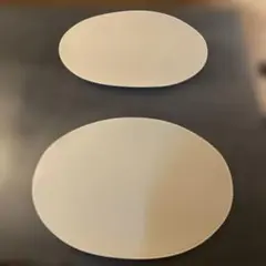 ベージュ 楕円形 ランチョンマット/プレースマット