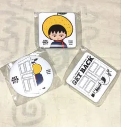 ゆず ガチャ ライブ グッズ ツアー 缶バッジ アクリルチャーム トビラ