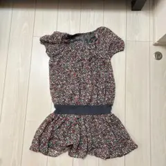 花柄半袖チュニック Sサイズのサムネイル