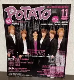 POTATO ポテト2008年11月号 NEWS特集 嵐 ピンナップ付き 送料込