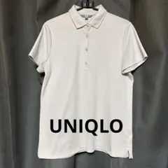 UNIQLO ポロシャツ　薄いグレー　XL