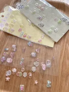 シール　おすそ分け　ぷっくり