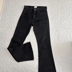 お値下げ☆美品☆ungrid☆ブーツカットジーンズ　ブラック