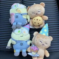 ミニオンマスコット“ボブ＆ティム”　～ＳＷＥＥＴ～ 全4種コンプリートセット